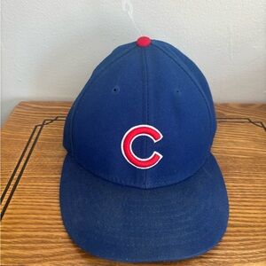 New Era Royal Blue 59FIFTY Fitted Cap with Red Accent